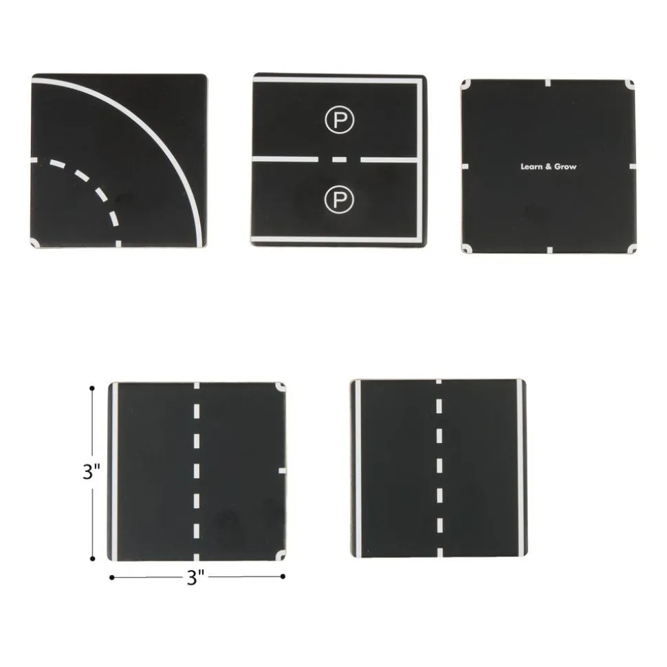 Magnetic Tile Toppers - Road Pack - 40pcs