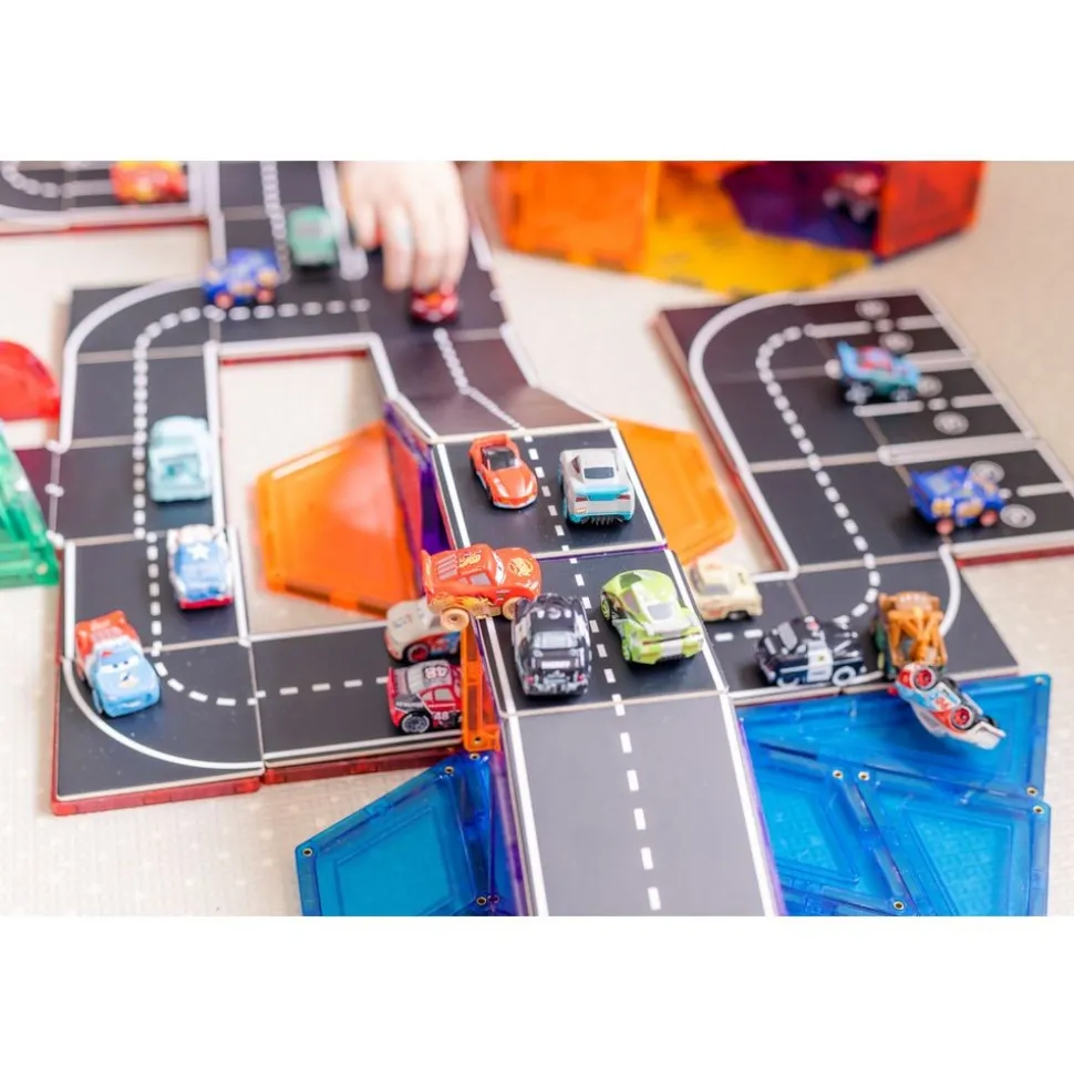 Magnetic Tile Toppers - Road Pack - 40pcs