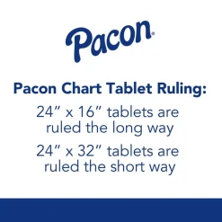 Manuscript Chart Tablet - 25 Sheets