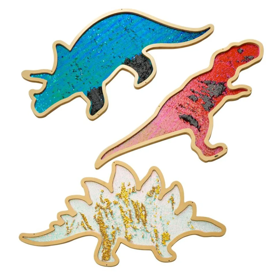 Mark Making Sequin Giant Dinosaurs - Set of 3