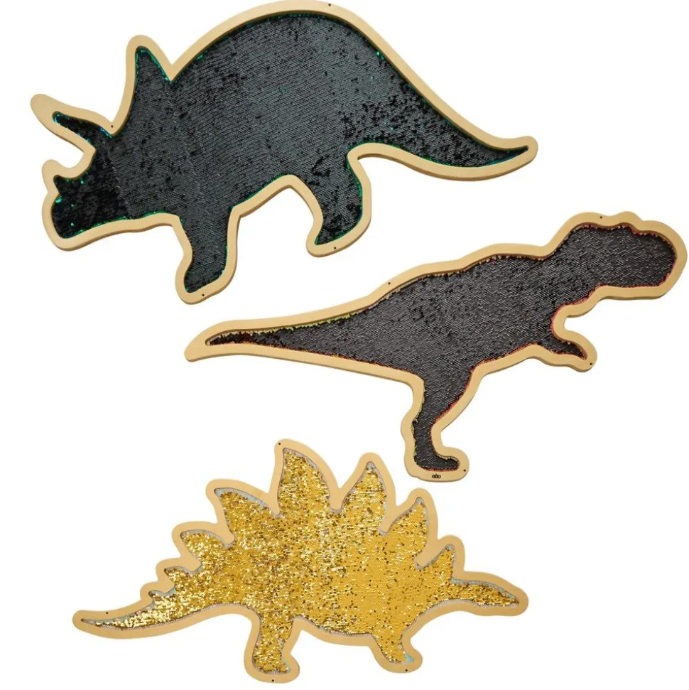 Mark Making Sequin Giant Dinosaurs - Set of 3