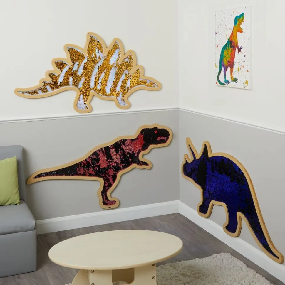 Mark Making Sequin Giant Dinosaurs - Set of 3