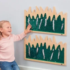 Mark Making Sequin Grass Boards 13" x 23-1/2" - Set of 2