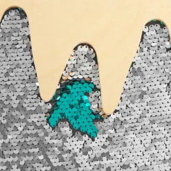 Mark Making Sequin Grass Boards 13