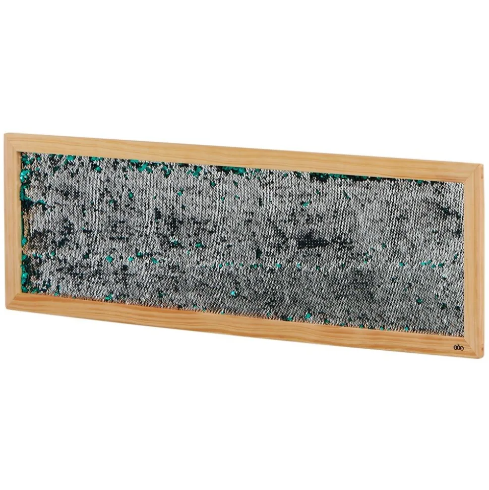 Mark Making Sequin Long Board - Silver 40" x 12"