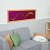 Mark Making Sequin Long Board - Purple 40" x 12"