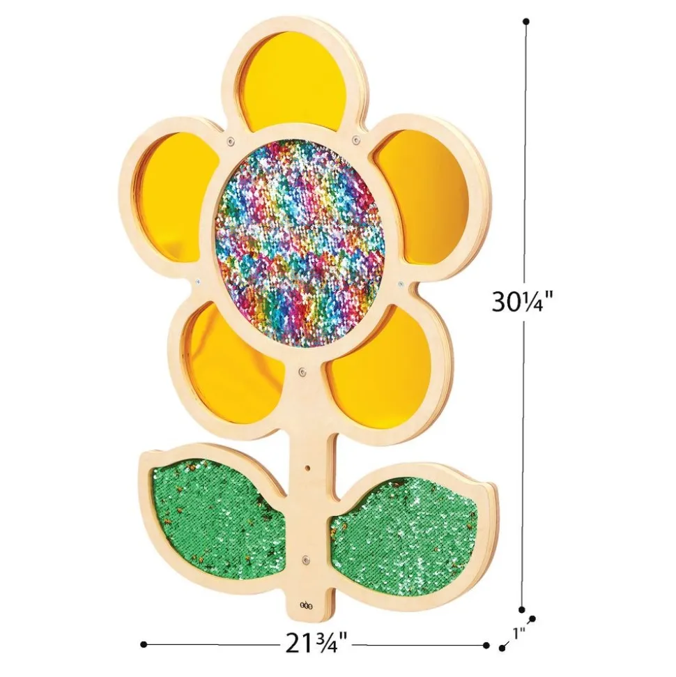 Mark Making Sequin & Mirror Daisy Frames - 4 boards 30" x 22"