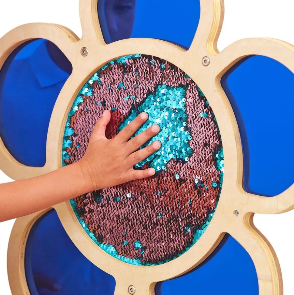 Mark Making Sequin & Mirror Daisy Frames - 4 boards 30" x 22"