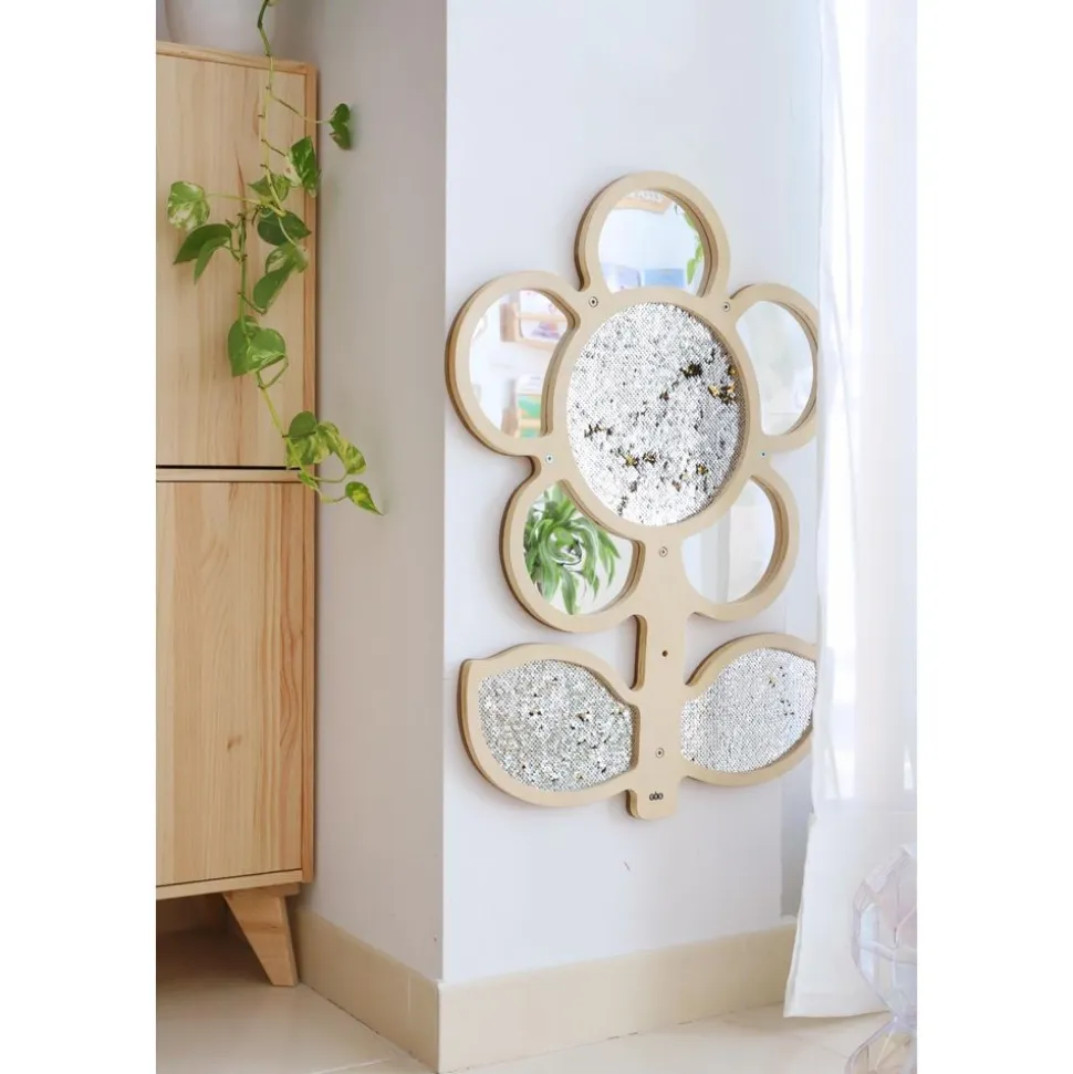 Mark Making Sequin & Mirror Daisy Frames - 4 boards 30" x 22"