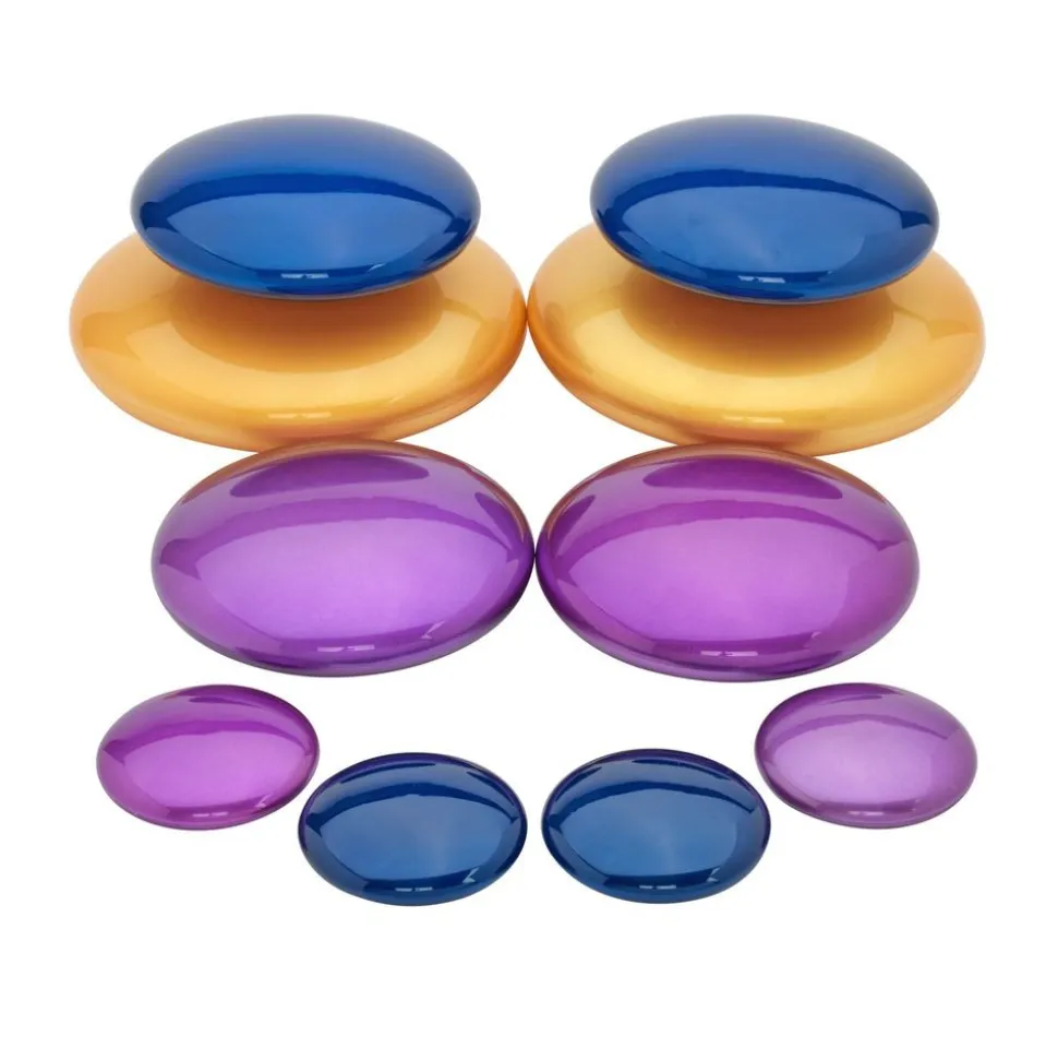 Marvelous Metallics™ Colored Pebbles - 10 Pack