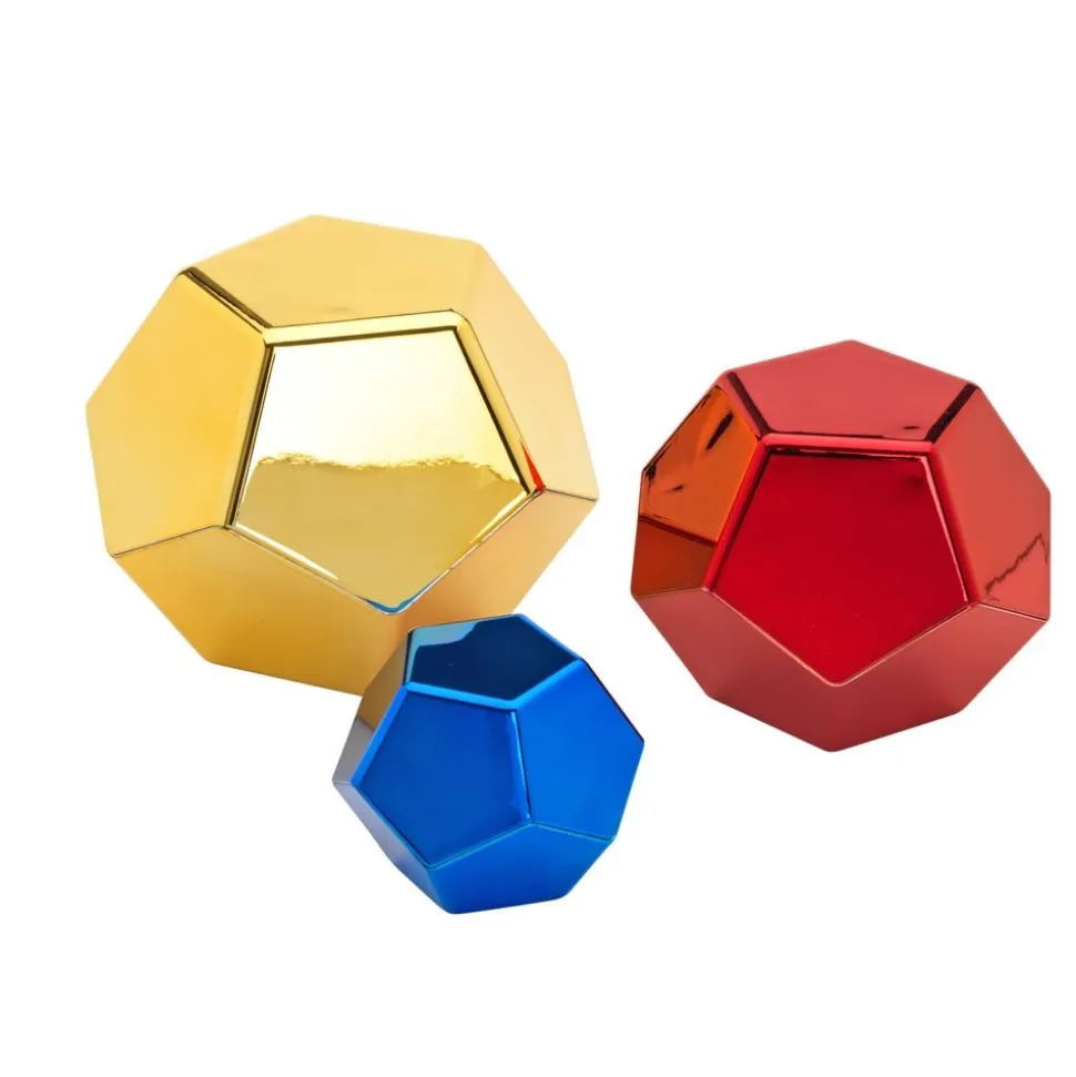 Marvelous Metallics™ Colored Boulder Blocks - 12 Pack