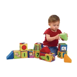 Match & Building Blocks - 14 Pieces