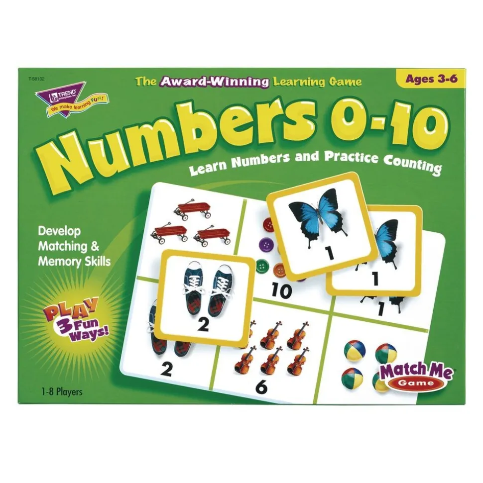 Match Me® Numbers 1-10 Game