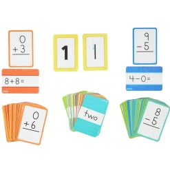 Math Flash Cards - Counting 0-20, Addition & Subtraction - 3 deck set