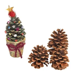 Medium Craft Pinecones - 12 Pieces