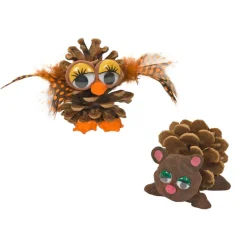 Medium Craft Pinecones - 12 Pieces