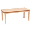 Medium Rectangular Table, 16"H