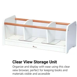Millhouse™ Baby Clear View Browser - White