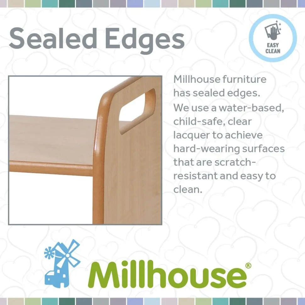 Millhouse™ Extra Wide Storage Unit with Back
