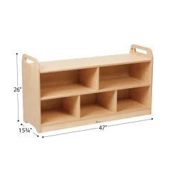 Millhouse™ Extra Wide Storage Unit with Back