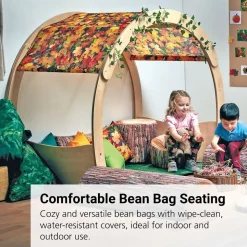 Millhouse™ Fern Bean Bags - Set of 2