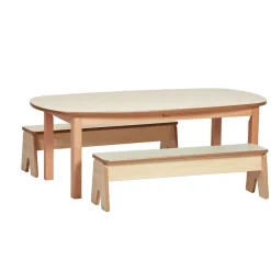 Millhouse™ Home from Home - Role Play Table & Benches