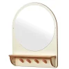 Millhouse™ Home from Home - Wall Mirror with Hooks