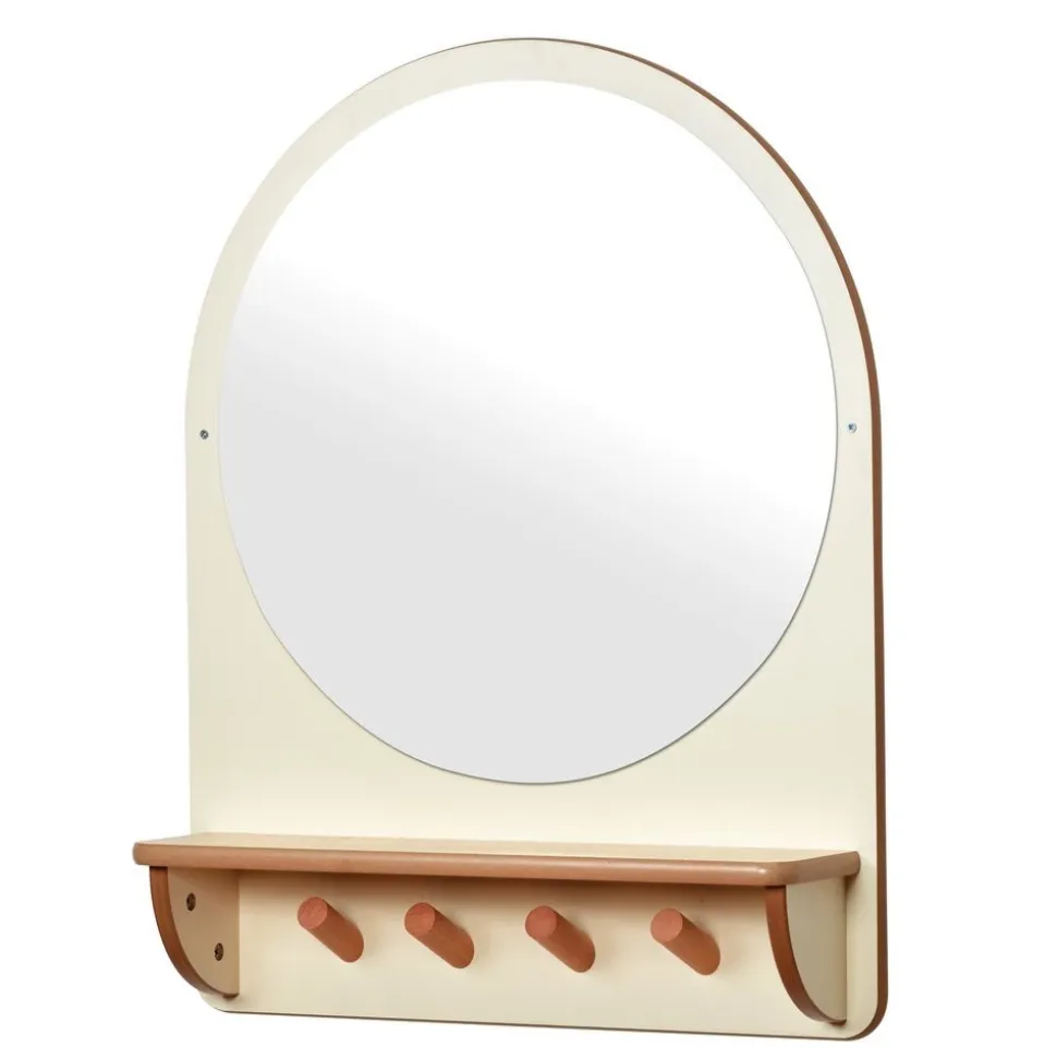 Millhouse™ Home from Home - Wall Mirror with Hooks