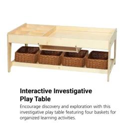 Millhouse™ Investigative Play Table & 4 Baskets