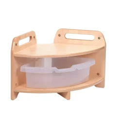 Millhouse™ Low Level 90 Degree Corner Unit with 1 Clear Tray
