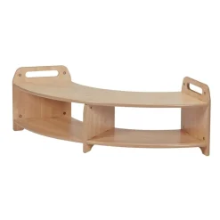 Millhouse™ Low 90º Open Curved Shelving Unit
