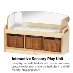 Millhouse™ Low Sensory Play Unit - With 3 Baskets & Mirror Surround