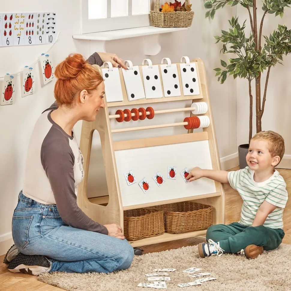 Millhouse™ Mobile Double Sided Number Station Learning Hub