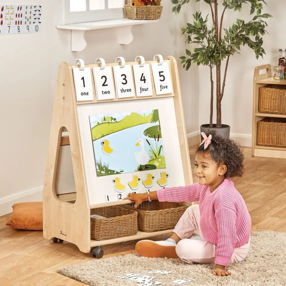 Millhouse™ Mobile Double Sided Number Station Learning Hub