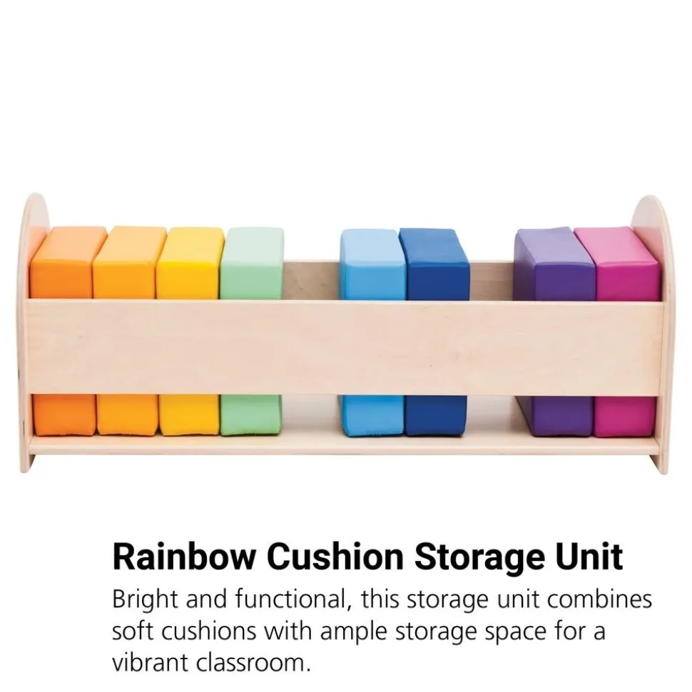 Millhouse™ Rainbow Soft Cushion Set & Storage Unit