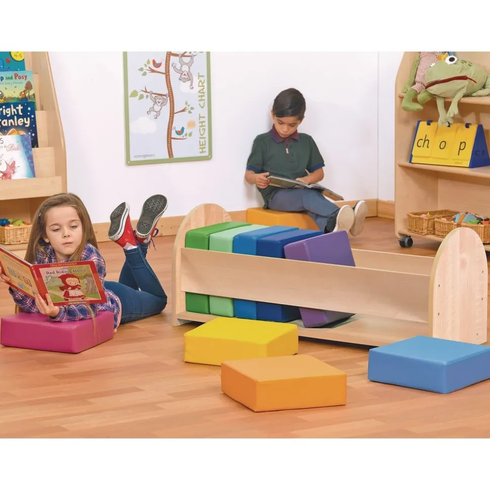 Millhouse™ Rainbow Soft Cushion Set & Storage Unit