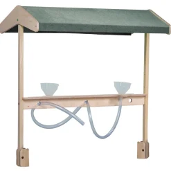 Millhouse™ Sand & Water Station with Canopy & Accessory Kit (17" H)