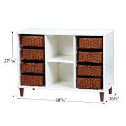 Millhouse™ Shallow Basket Tray Storage with 8 Baskets