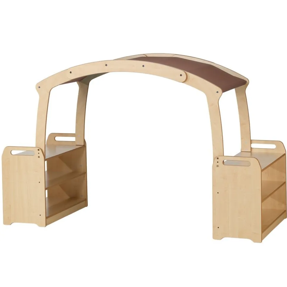 Millhouse™ Tall Den Cave Set - Taupe Roof