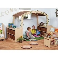 Millhouse™ Tall Den Cave Set - Taupe Roof