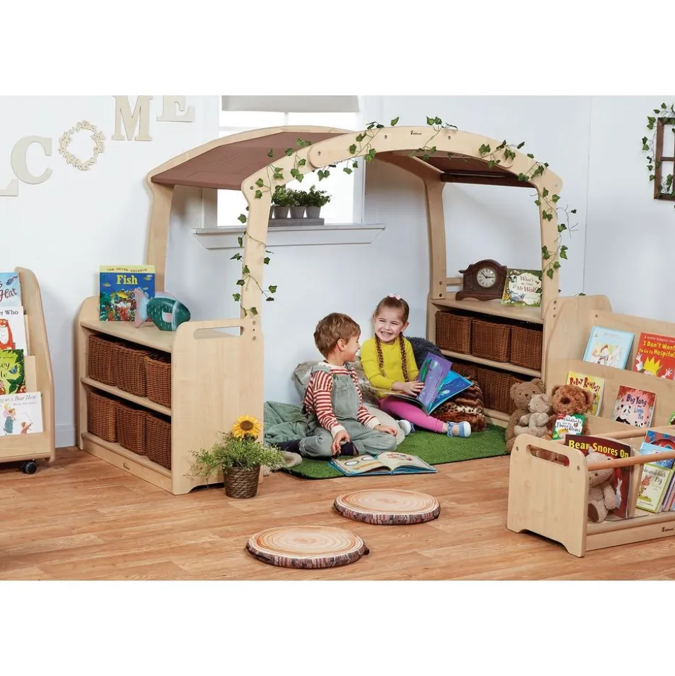 Millhouse™ Tall Den Cave Set - Taupe Roof