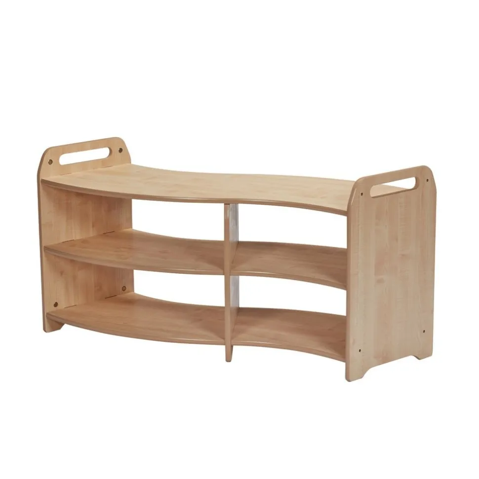 Millhouse™ Tall S-Curved Open Shelving Unit