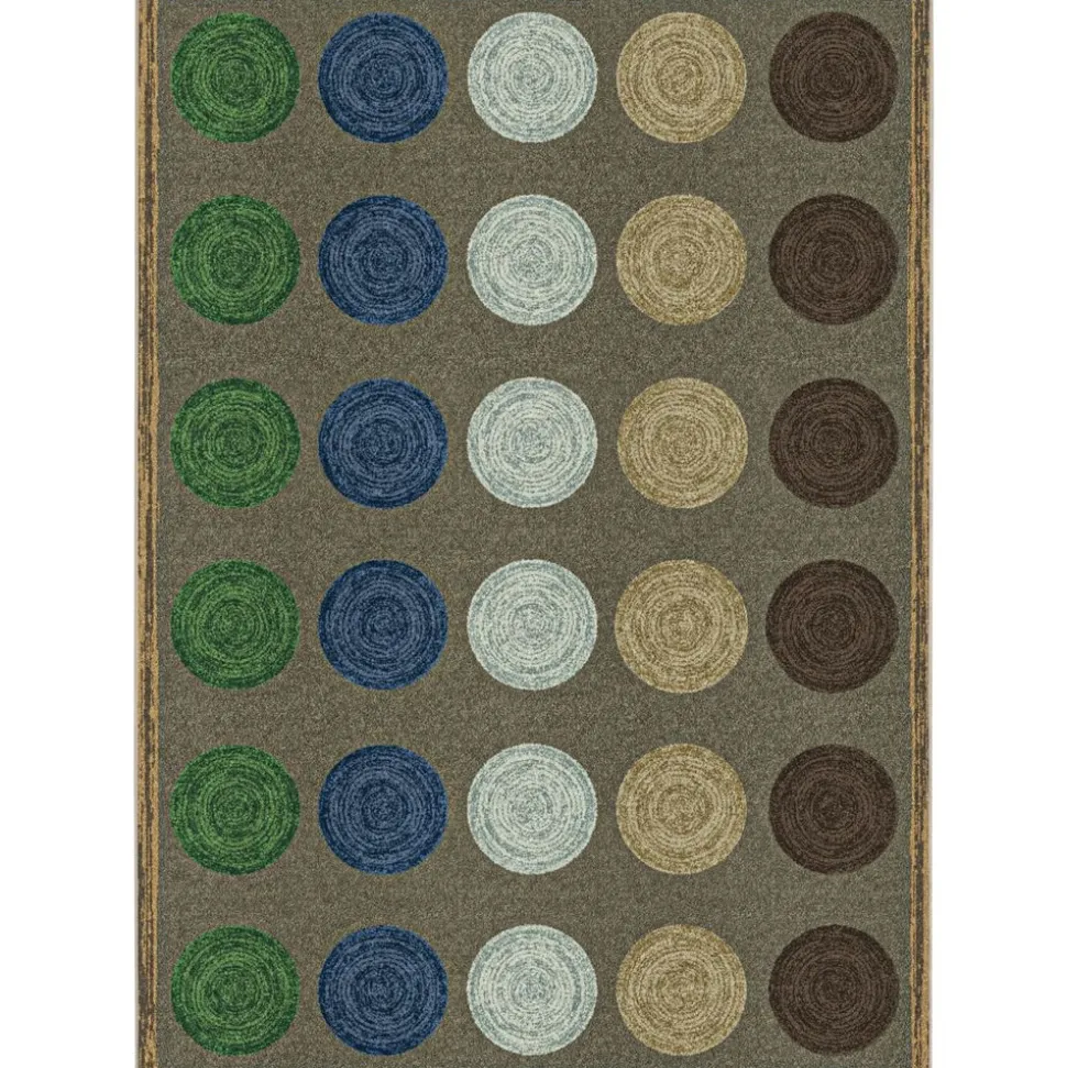 Mindful Seating™ 7'8" x 10'9" Area Rug in Color Multi