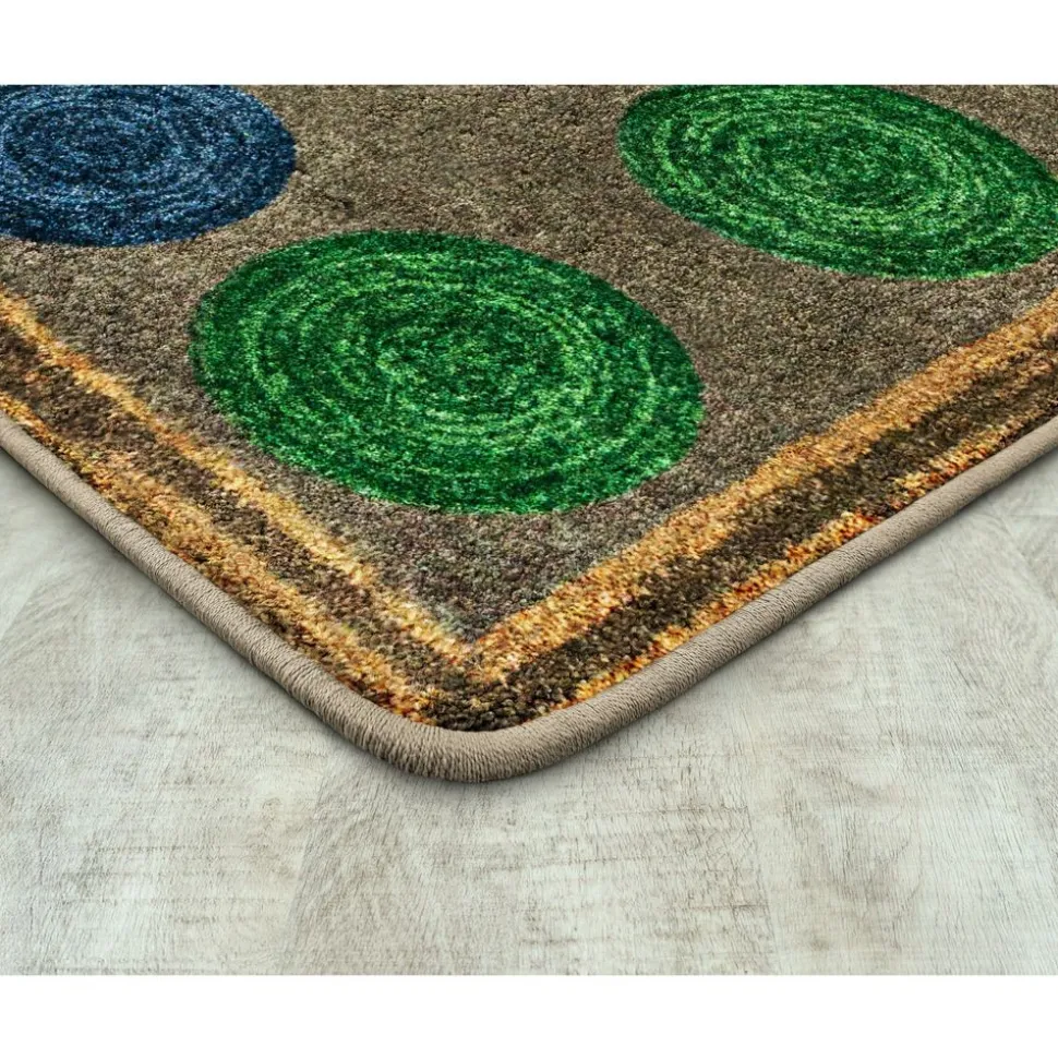 Mindful Seating™ 7'8" x 10'9" Area Rug in Color Multi