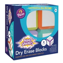 Mind Sparks Dry Erase Blocks - 4 Pack