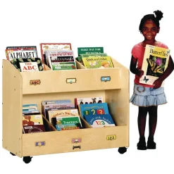 Mobile Book Organizer - 6 Sections