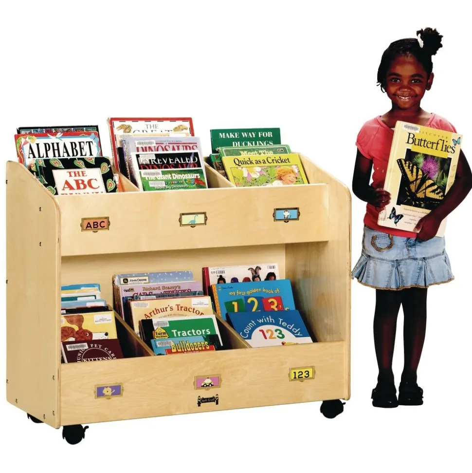 Mobile Book Organizer - 6 Sections