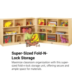 Mobile Fold-N-Lock Storage - Super-Sized