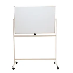 Mobile Reversible Dry Erase Whiteboard Easel