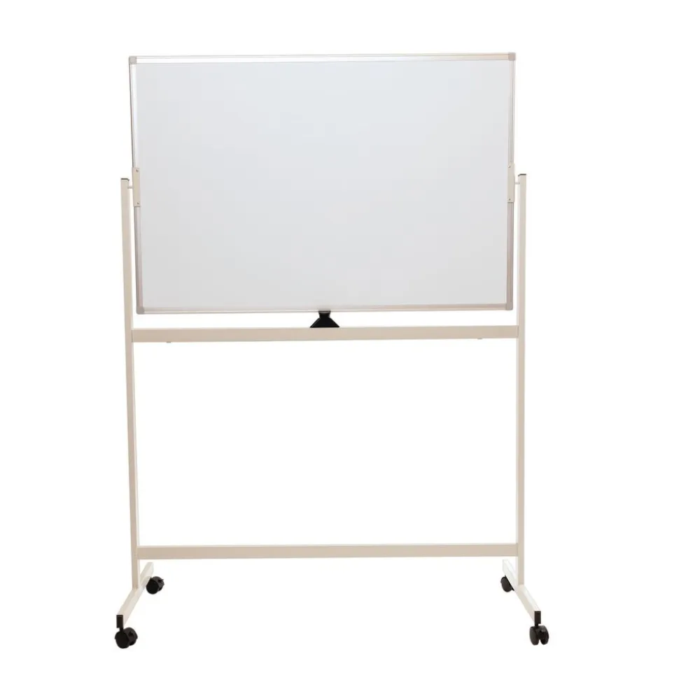 Mobile Reversible Dry Erase Whiteboard Easel